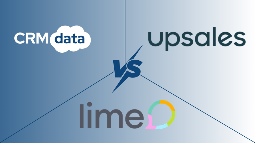 Lime vs CRMdata vs Upsales